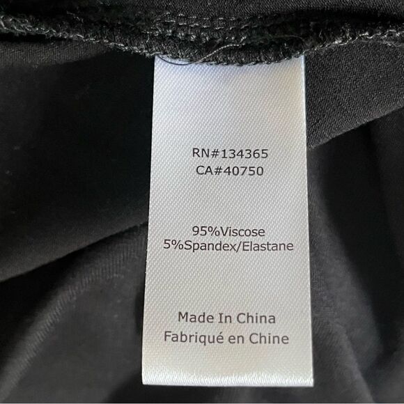 New With Tags MARLA WYNNE Long Sleeves V-Neck Blouse with White Trim Size Med - Picture 7 of 9